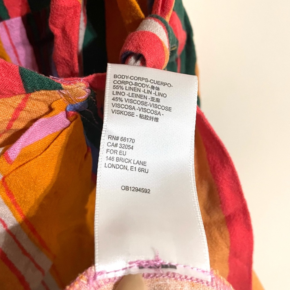 Urban Outfitters Flashing Lights Midi Wrap Dress - Picture 9 of 11